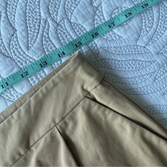 Anthropologie - EXQUISE - Pleated High Rise Tailored Chinos - Cedar - Picture 14 of 15